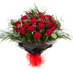 24 Kisses - Two Dozen Long Stemmed Roses